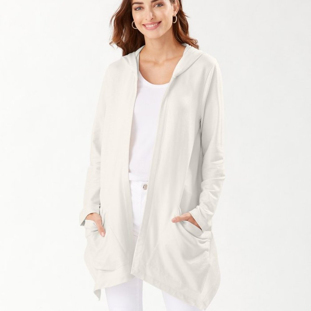 Silky Sands Shimmer Cardigan - Large